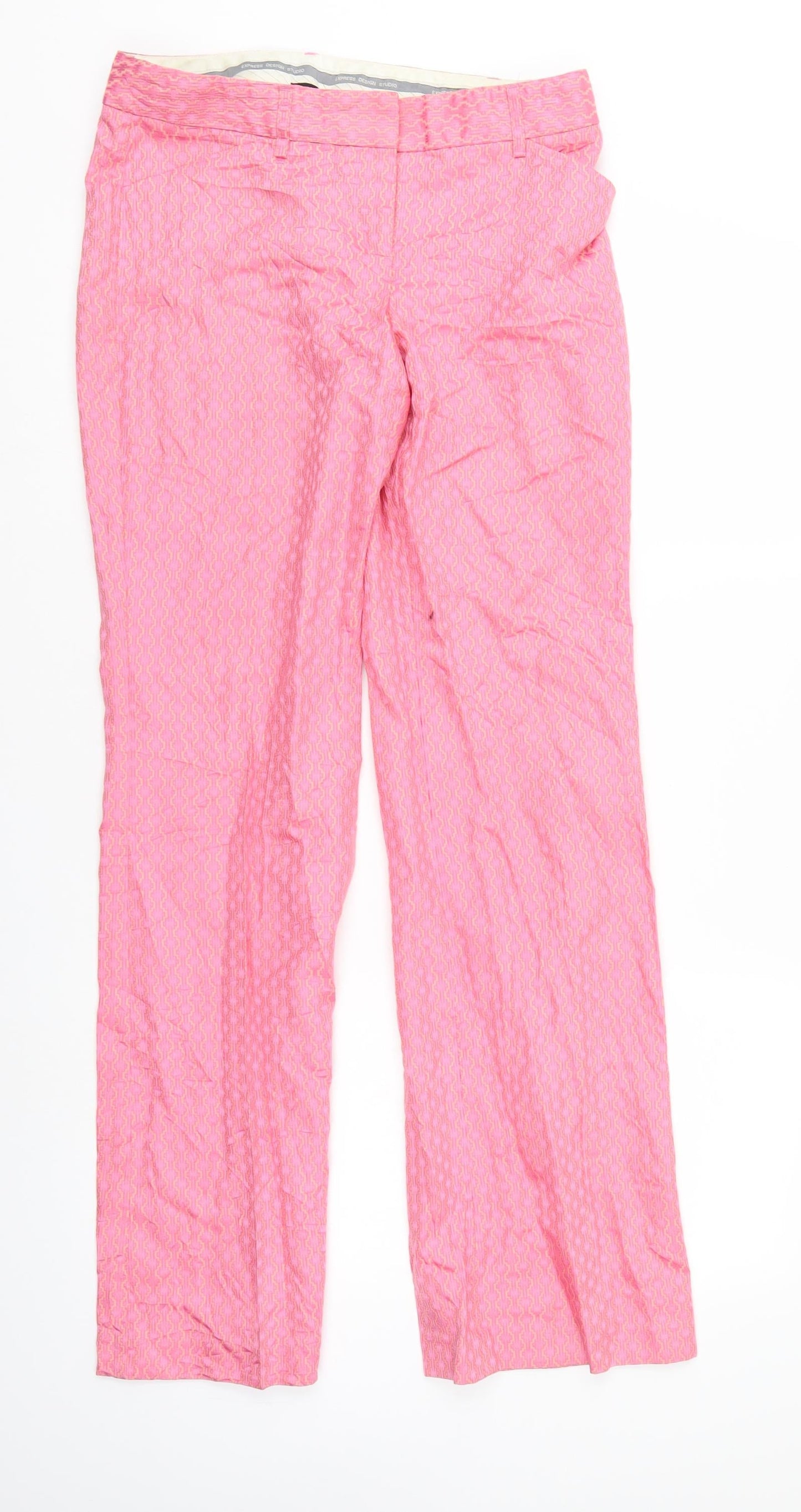 Editor Womens Pink   Trousers  Size XS L31 in