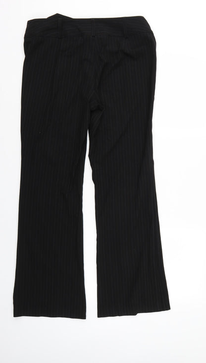 Womens UK Size 14 Marks and Spencer Regular Fit  Black Trousers