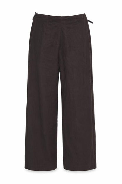 Womens UK Size 14 M&S Regular Fit  Brown Trousers