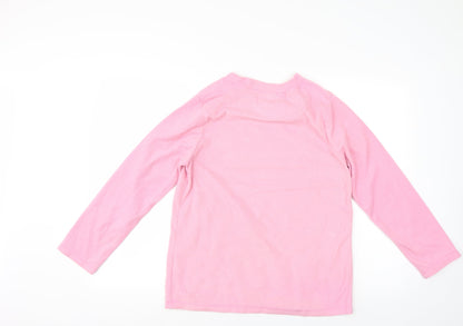 love to lounge Womens Pink   Pullover Sweatshirt Size S