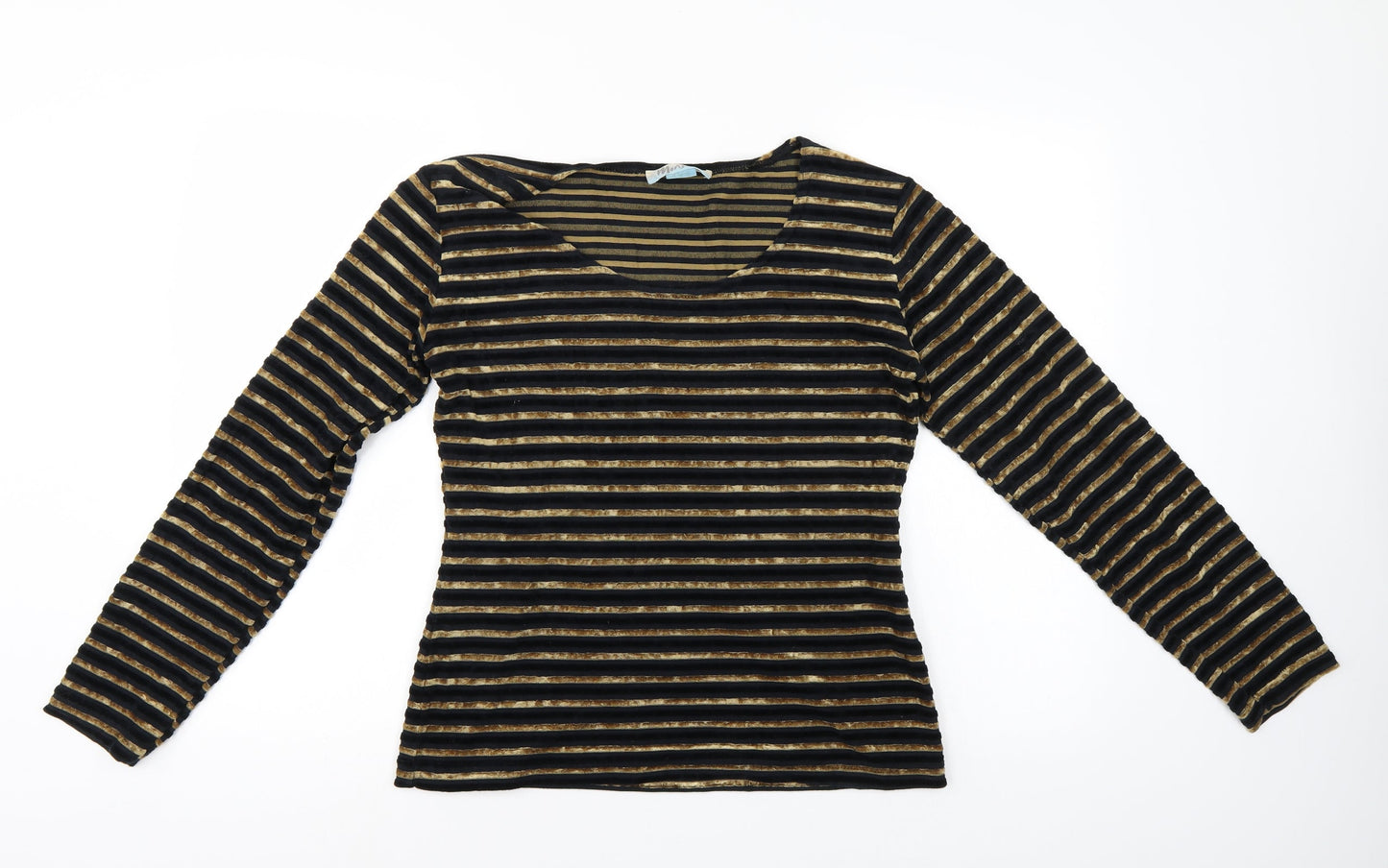 Monsoon Womens Multicoloured Striped  Pullover Jumper Size 16