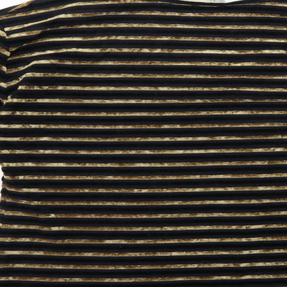 Monsoon Womens Multicoloured Striped  Pullover Jumper Size 16