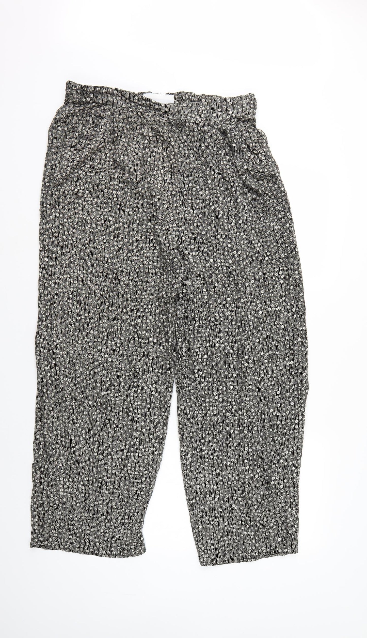 New Look Womens Multicoloured Polka Dot  Trousers  Size L L27 in