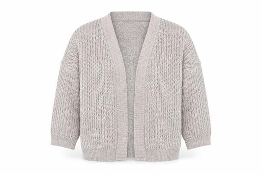 Brave Soul Womens Brown  Knit Cardigan Jumper Size L