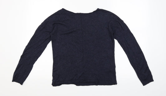 Atmosphere Womens Blue  Knit Pullover Jumper Size 12