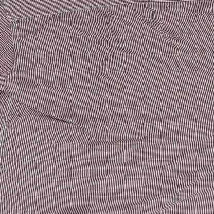 Primark Mens Red Check   Button-Up Size 16.5  - Gingham