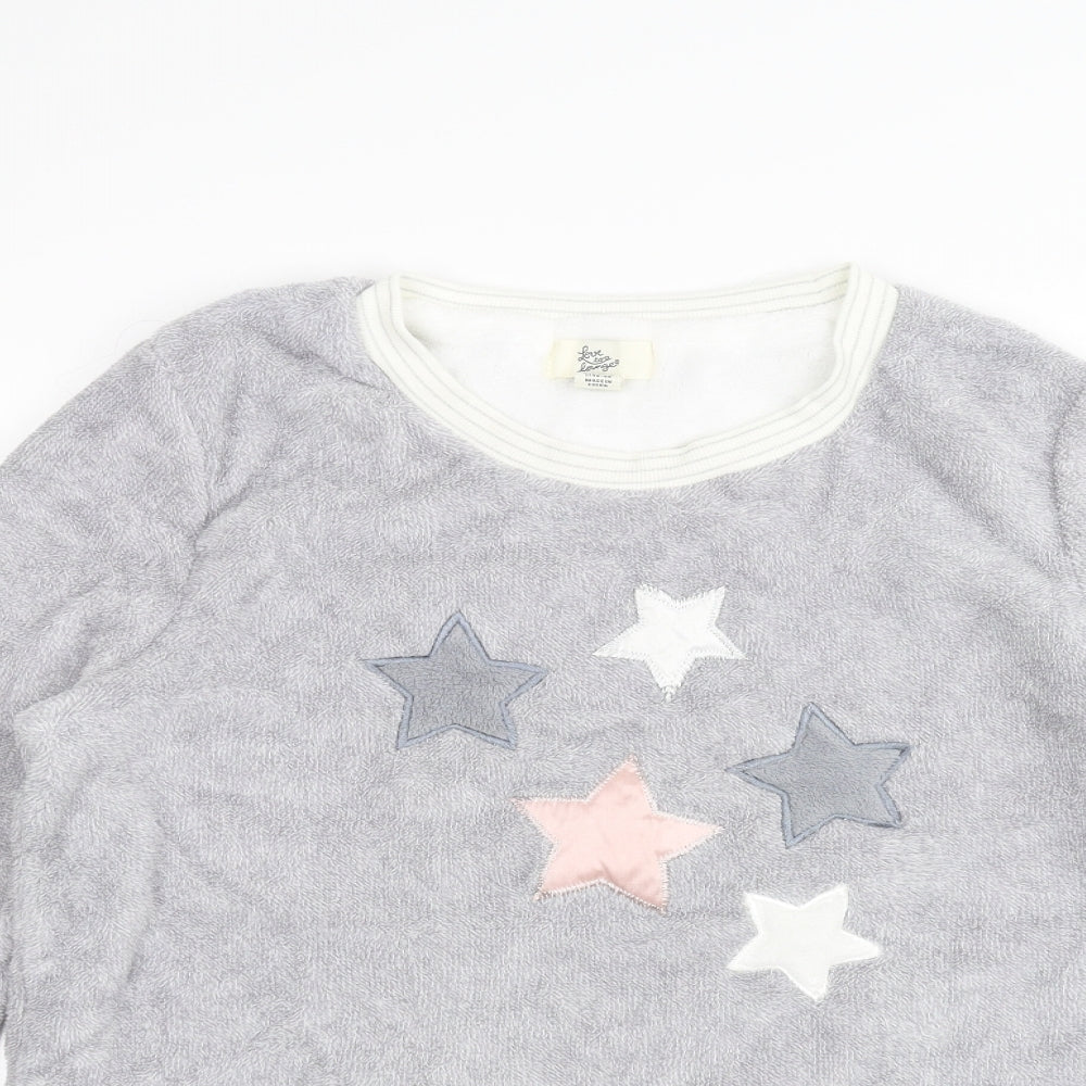Love to Lounge Womens Grey   Pullover Jumper Size L