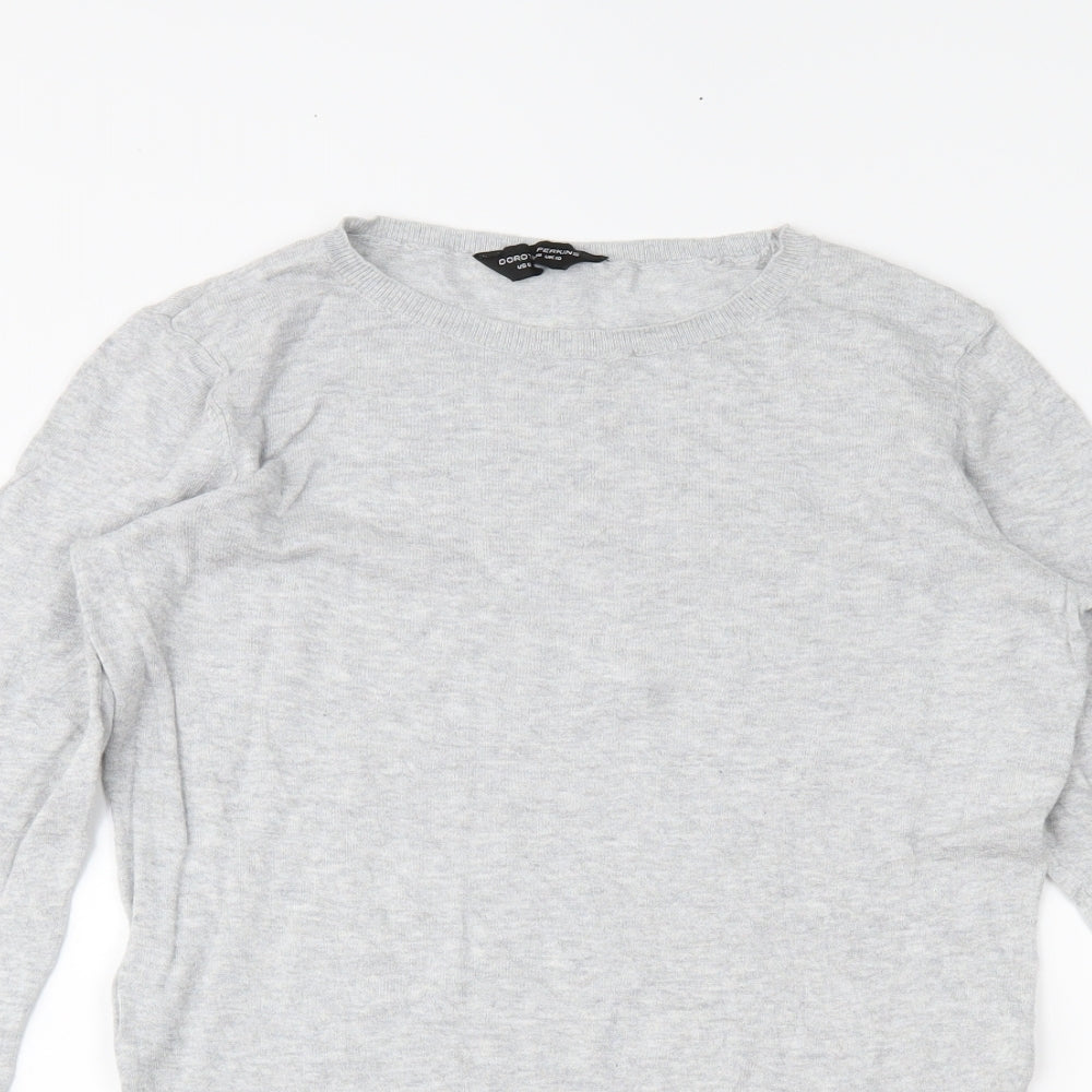 Dorothy Perkins Womens Grey   Tunic Jumper Size 6