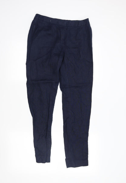 Womens UK Size 8 NEXT Regular Fit  Blue Trousers