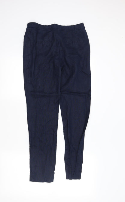 Womens UK Size 8 NEXT Regular Fit  Blue Trousers