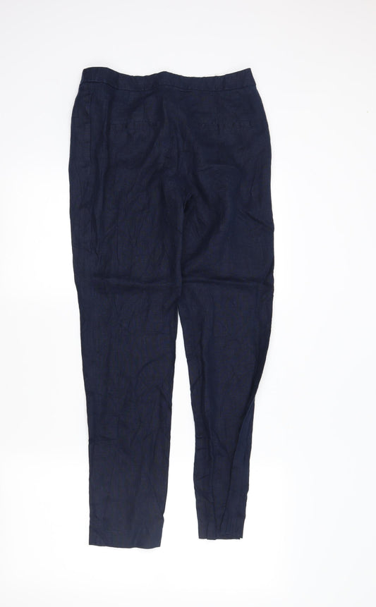 Womens UK Size 8 NEXT Regular Fit  Blue Trousers