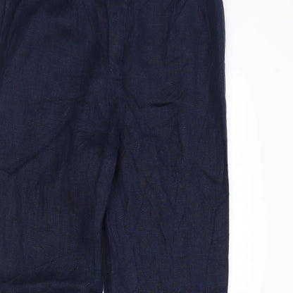 Womens UK Size 8 NEXT Regular Fit  Blue Trousers