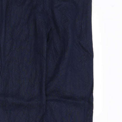 Womens UK Size 8 NEXT Regular Fit  Blue Trousers