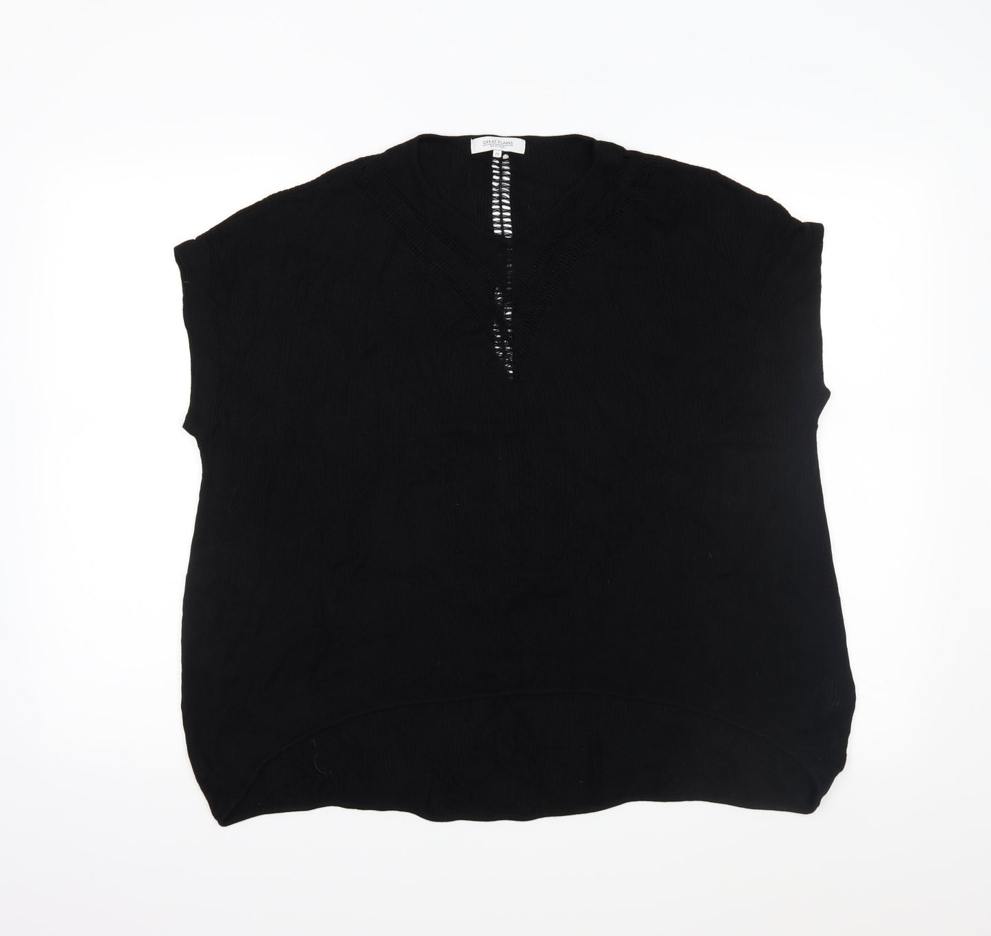 GREAT PLAINS  Womens Black   Tunic Jumper Size M