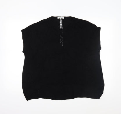 GREAT PLAINS  Womens Black   Tunic Jumper Size M