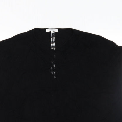GREAT PLAINS  Womens Black   Tunic Jumper Size M