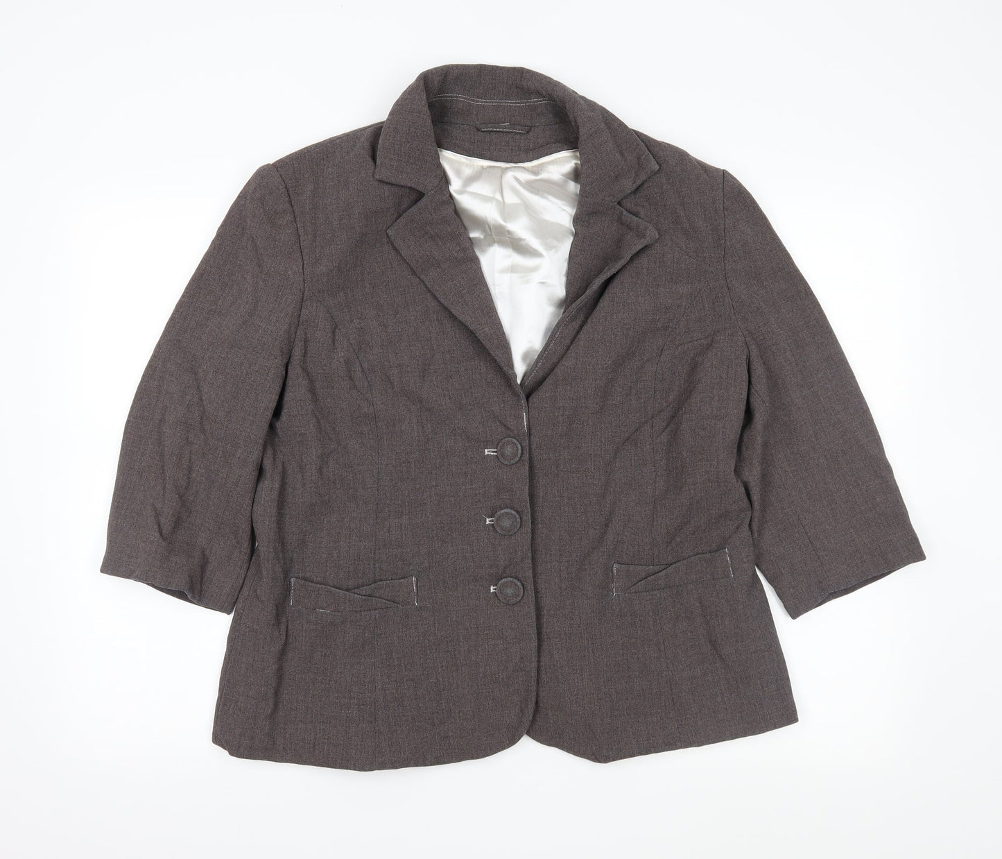Womens UK Size 18 anna rose Grey Jacket