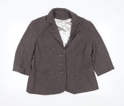 Womens UK Size 18 anna rose Grey Jacket