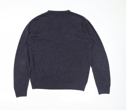 Kingston Mens Blue   Pullover Jumper Size L