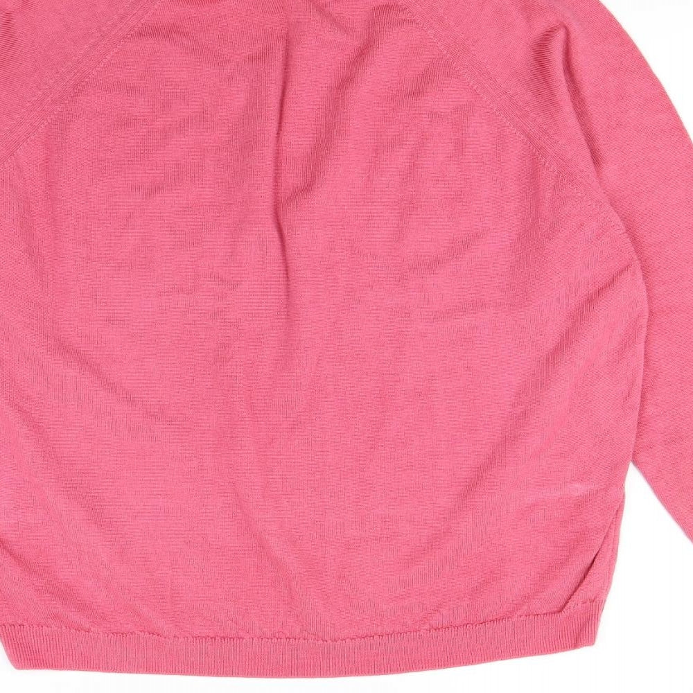 EWM Womens Pink   Pullover Jumper Size XL