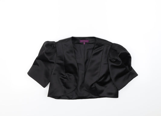 Debut Womens Black   Jacket  Size 8