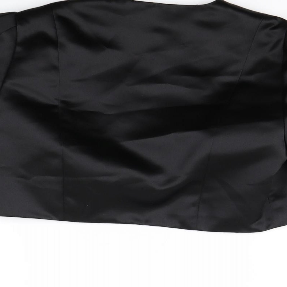 Debut Womens Black   Jacket  Size 8