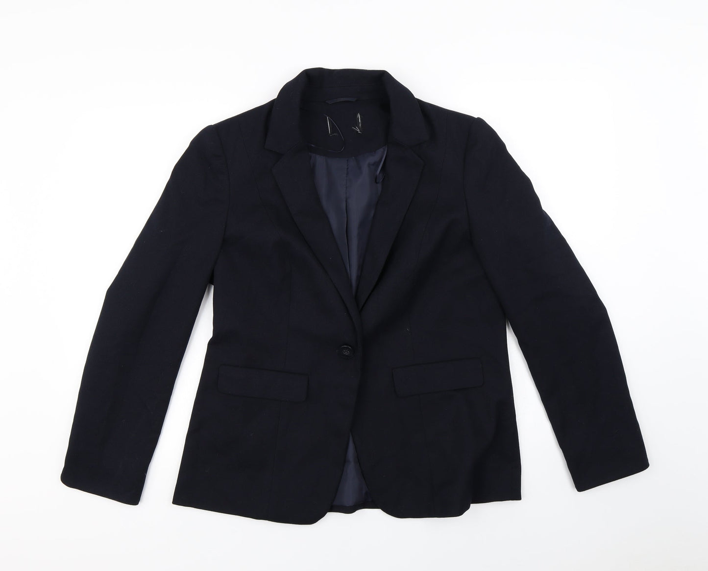 Mens UK Size S Preworn Regular Blue Suit Jacket