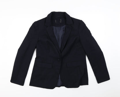 Mens UK Size S Preworn Regular Blue Suit Jacket