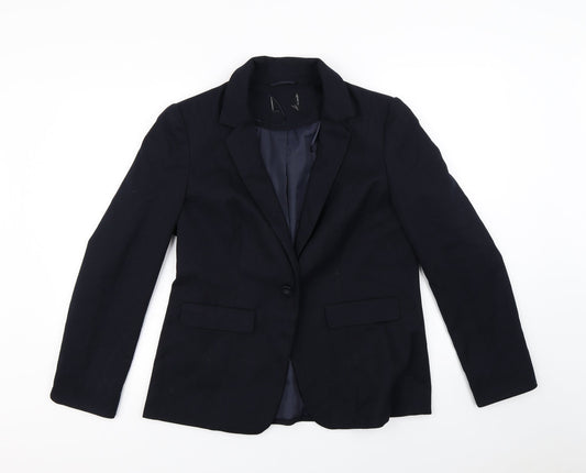 Mens UK Size S Preworn Regular Blue Suit Jacket