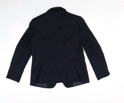 Mens UK Size S Preworn Regular Blue Suit Jacket