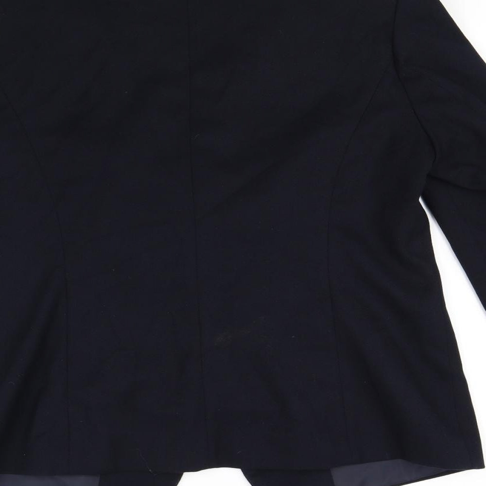 Mens UK Size S Preworn Regular Blue Suit Jacket
