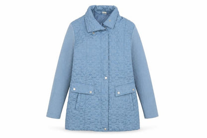 Womens UK Size 14 Gabriella Vicenza Blue Rain Coat