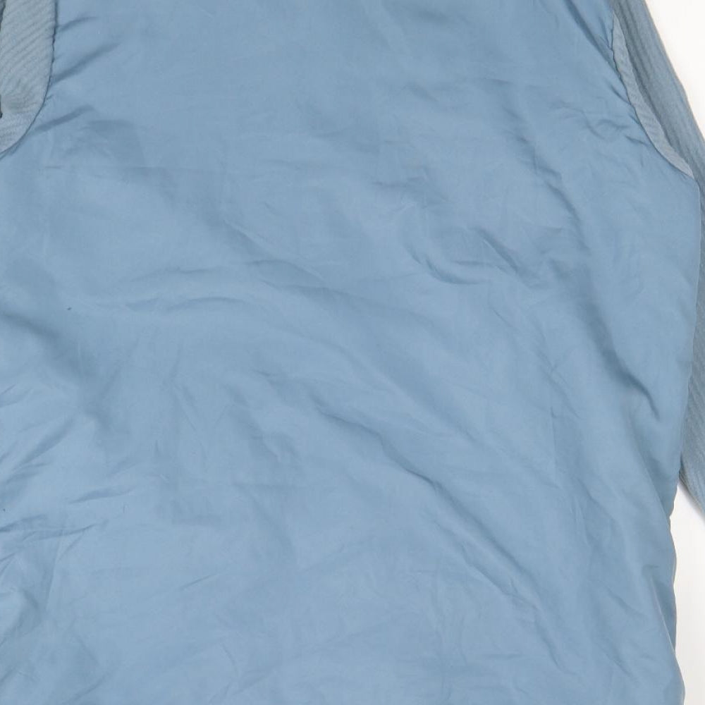 Womens UK Size 14 Gabriella Vicenza Blue Rain Coat