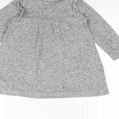 Gap Girls Grey   Jumper Dress  Size 2 Years