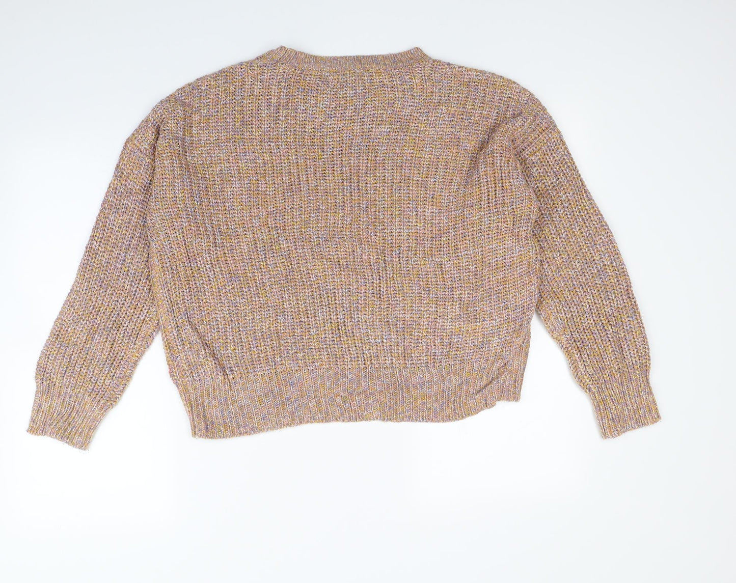 TU Womens Multicoloured Herringbone  Pullover Jumper Size L