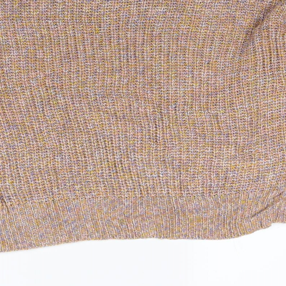 TU Womens Multicoloured Herringbone  Pullover Jumper Size L