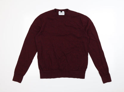 Topman Mens Red   Pullover Jumper Size M