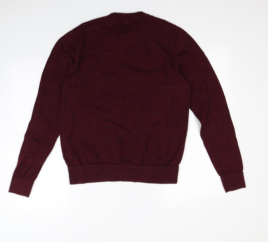 Topman Mens Red   Pullover Jumper Size M