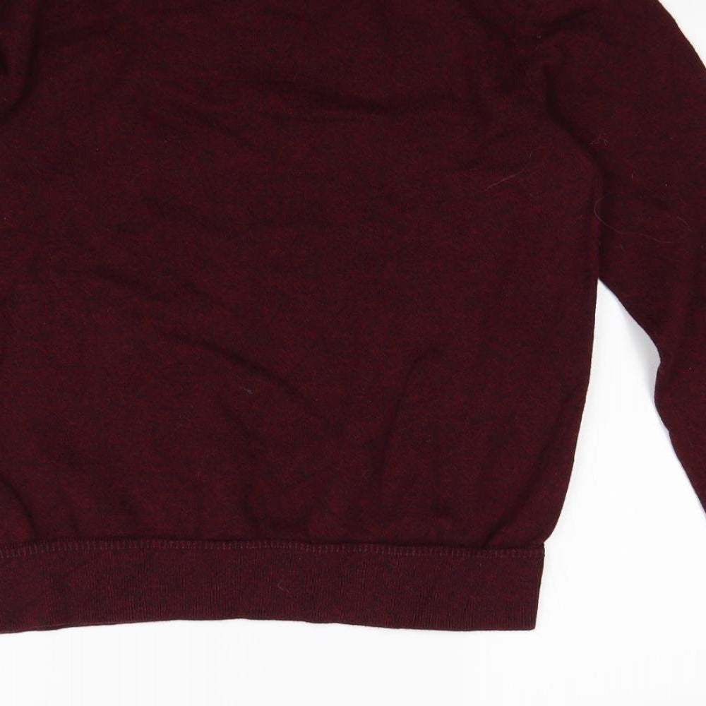 Topman Mens Red   Pullover Jumper Size M