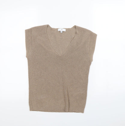RR Womens Brown   Pullover Sweatshirt Size S