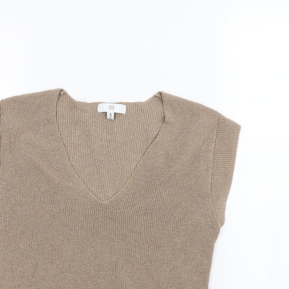 RR Womens Brown   Pullover Sweatshirt Size S