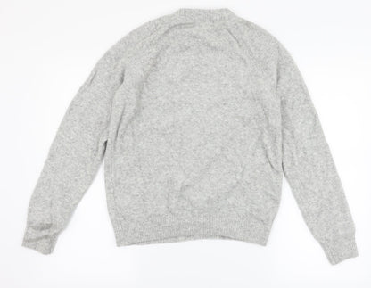 H&M Womens Grey   Pullover Jumper Size S