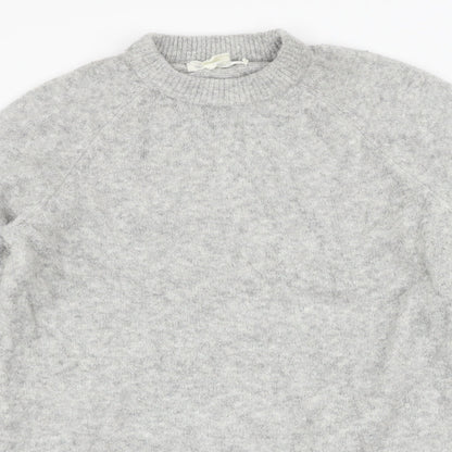 H&M Womens Grey   Pullover Jumper Size S