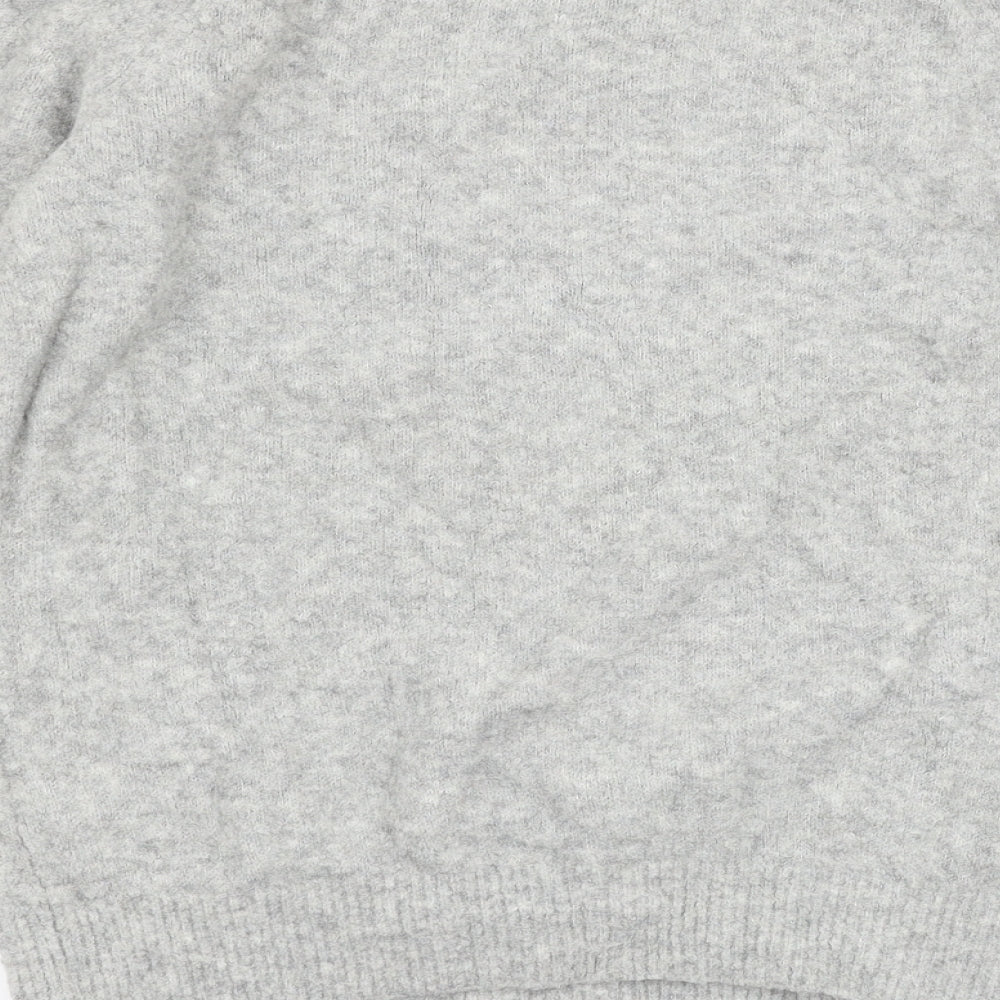 H&M Womens Grey   Pullover Jumper Size S