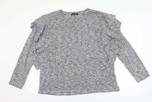 Select Womens Grey   Pullover Jumper Size XL