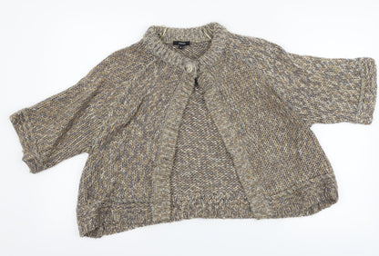 Papaya Womens Brown   Shrug Jumper Size 18