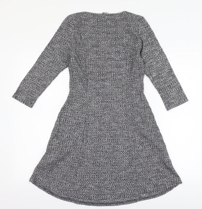 Peacocks Womens Grey   Pullover Jumper Size 8