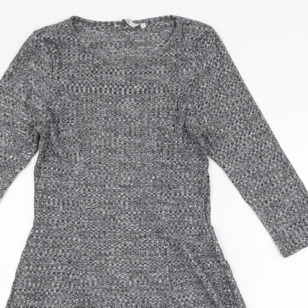 Peacocks Womens Grey   Pullover Jumper Size 8