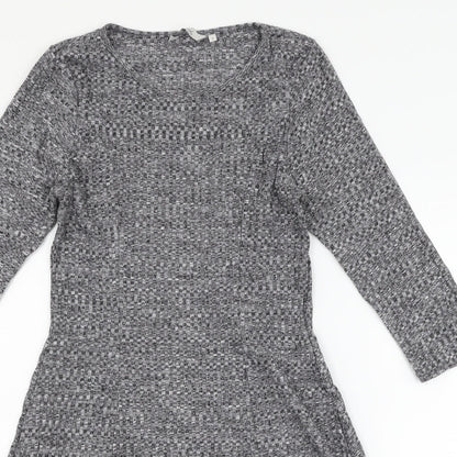 Peacocks Womens Grey   Pullover Jumper Size 8