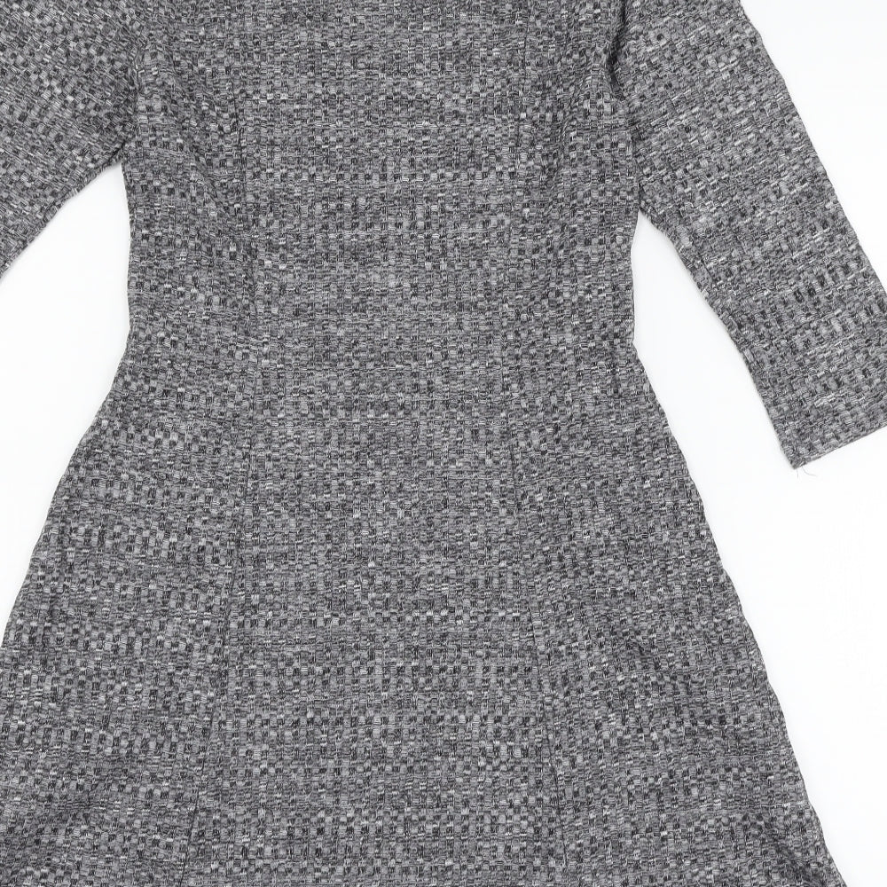 Peacocks Womens Grey   Pullover Jumper Size 8